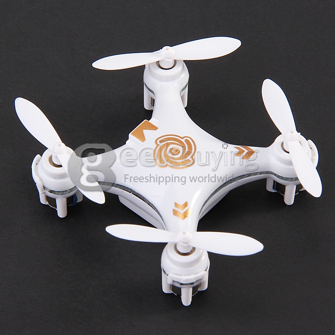 Cheerson CX-10A Nano Quadcopter with Headless Mode CX10A Quadcopter RTF - White