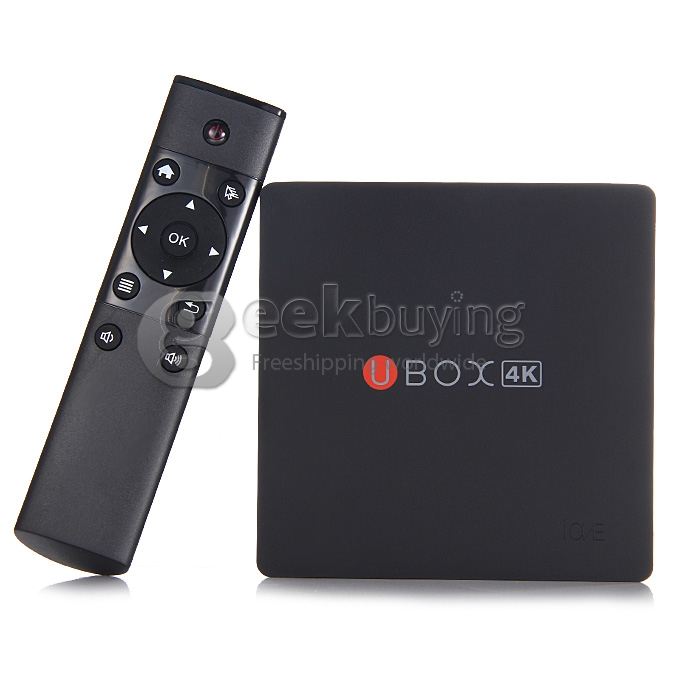 UBox i828 Android Mini PC Quad Core Amlogic S802 2G RAM 8G ROM HDMI IN 2.4G/5G MIMO WIFI Bluetooth Miracast Black
