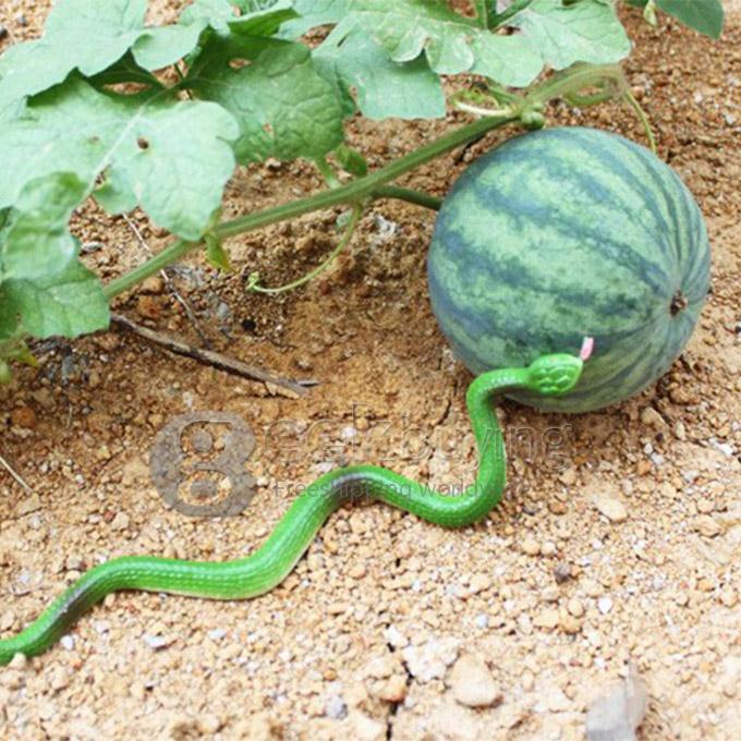 April Fool's Day 1.25 Meters High Simulation Toy Snake - Green