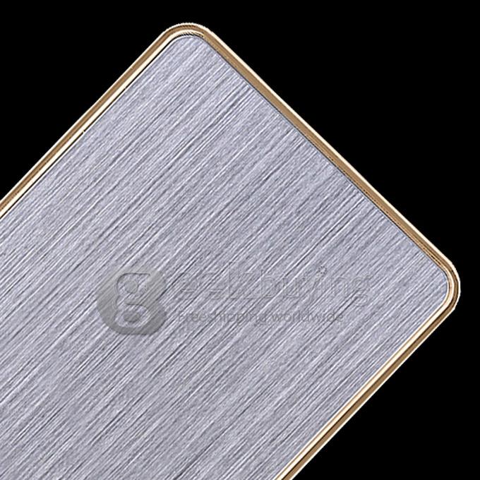 AEKU K5 4GB Memory Ultra Thin Slim 1.0 inch MTK Single Core Mini Pocket Card Cell Phones Bluetooth - Golden