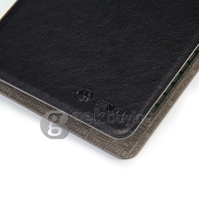 Protective PU Leather Hard Case Cover Shell for JIAYU S3 - Black