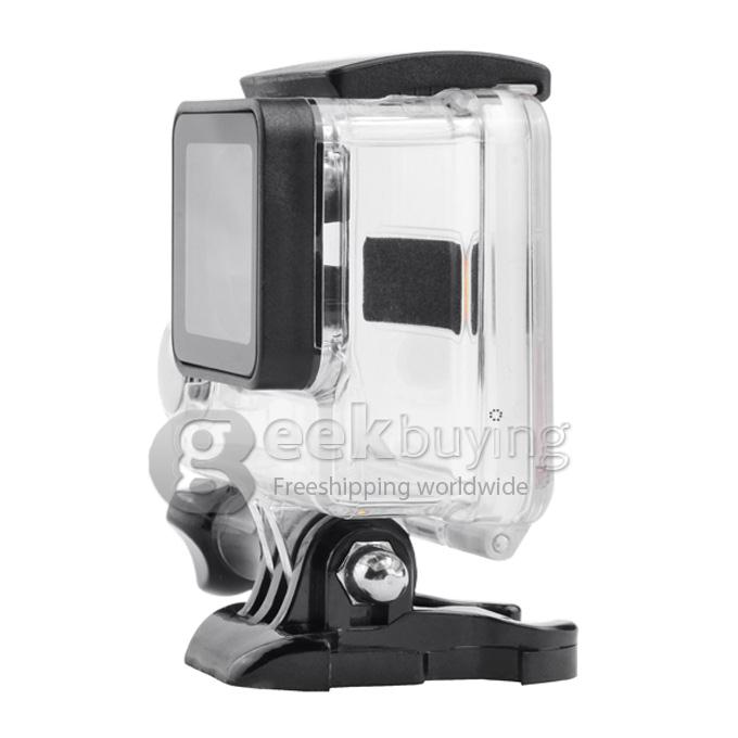 Dazzne DZ-307 Replacement Waterproof Housing Case for GoPro Hero 3+/4