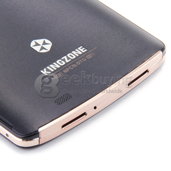 Kingzone Z1 5.5inch 64Bit 4G LTE MTK6752 Octa Core 1.7 GHz Android 4.4 Smartphone 2GB 16GB HD JDI Screen NFC OTG - Black