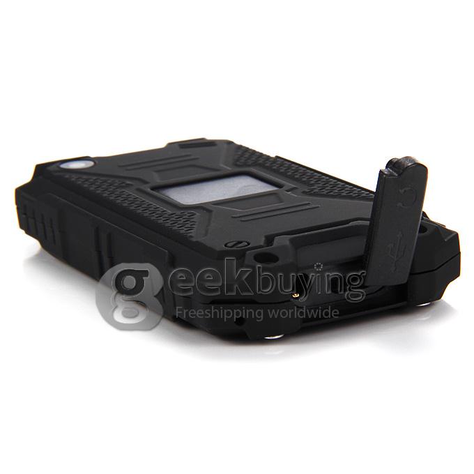 J5 IP54 waterproof Smartphone MTK6572W Dual Core 1.2Ghz 2.4 Inch Android4.2.2 OS 2.0MP 3G/WIFI - Black