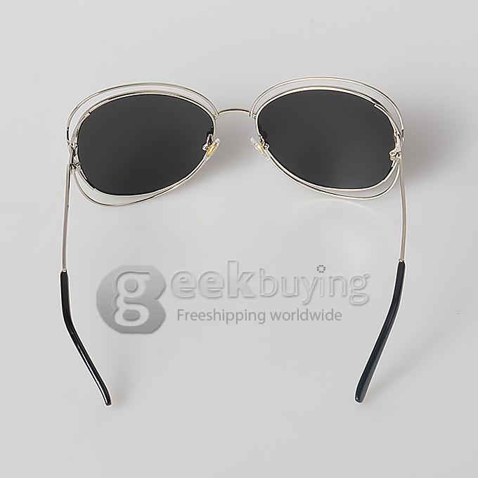 S950 Fashionable Sunglasses with Alloy Frame for Outdoor Wear - Grey
