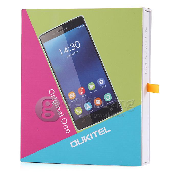 OUKITEL Original One 4.5 inch IPS MTK6582 Quad Core Android 4.4 Smartphone 512MB RAM 4GB ROM 5.0 MP GPS WIFI - Black