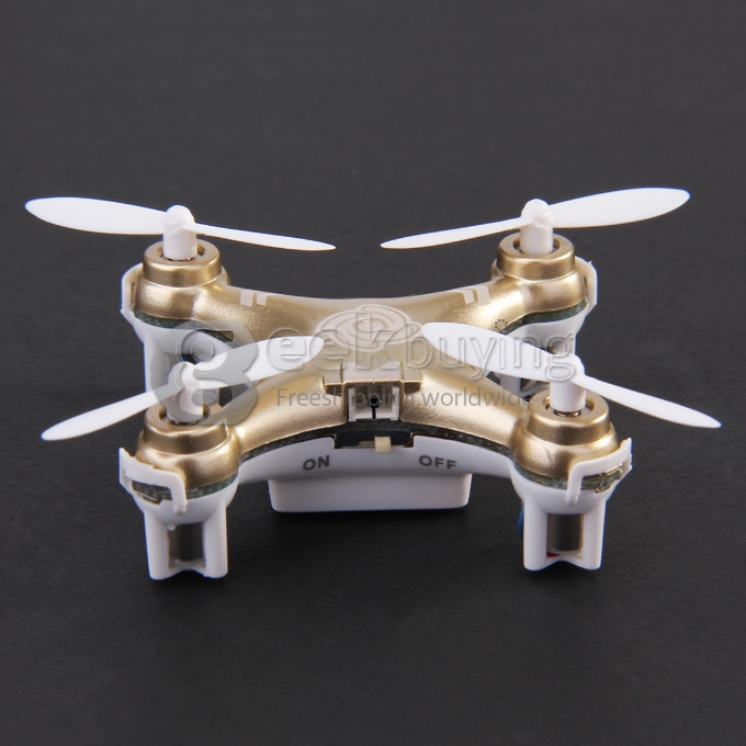 Cheerson CX-10A Nano Quadcopter with Headless Mode CX10A Quadcopter RTF - Gold