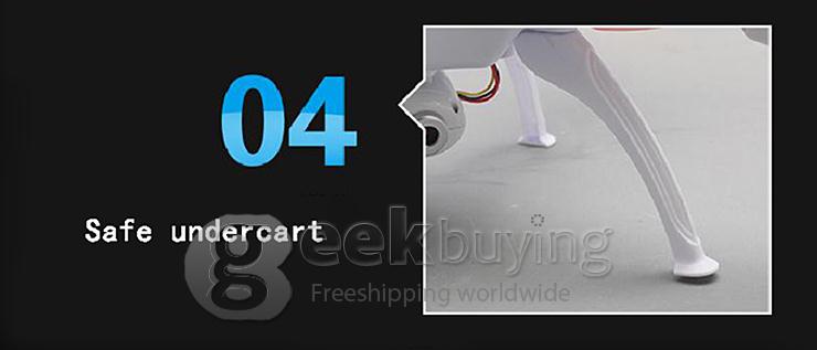 Syma X5SC-1 EXPLORERS 2 Quadcopter Headless Mode 2.0MP HD Camera 2.4G 6 Axis Gyro 3D Flip RC RTF with 4GB TF Card - White