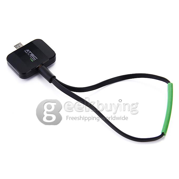 ATSC Receiver Geniatech PT681 Watch ATSC TV on Android Phone/Pad USB TV Tuner Pad TV Stick for USA/Korea/Mexico - Black