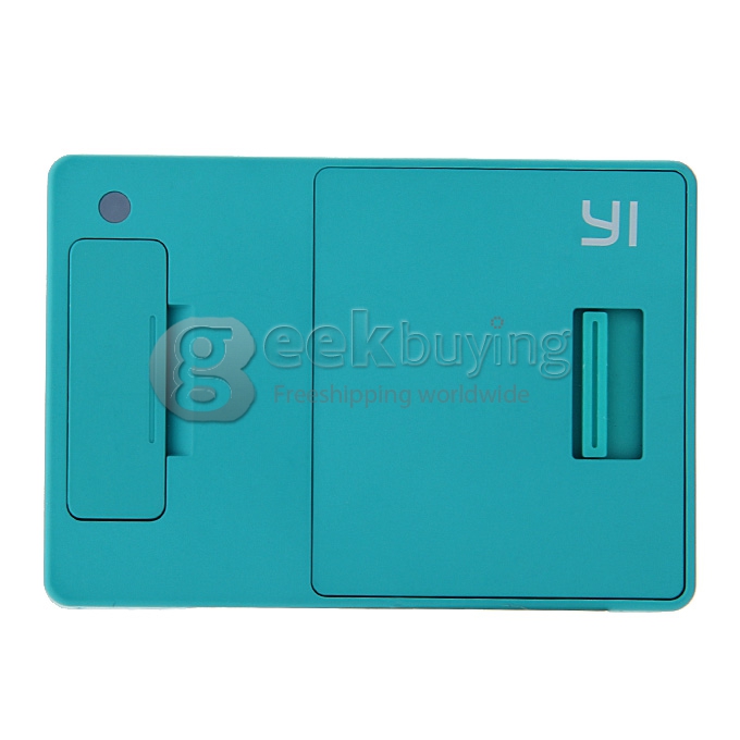 Xiaomi Yi Xiaoyi Action Camera Bundle Deal with Kingma Waterproof Case+ Spare Battery + Dual Charger + Lens Cap + Tripod Adapter - Green (Basic)