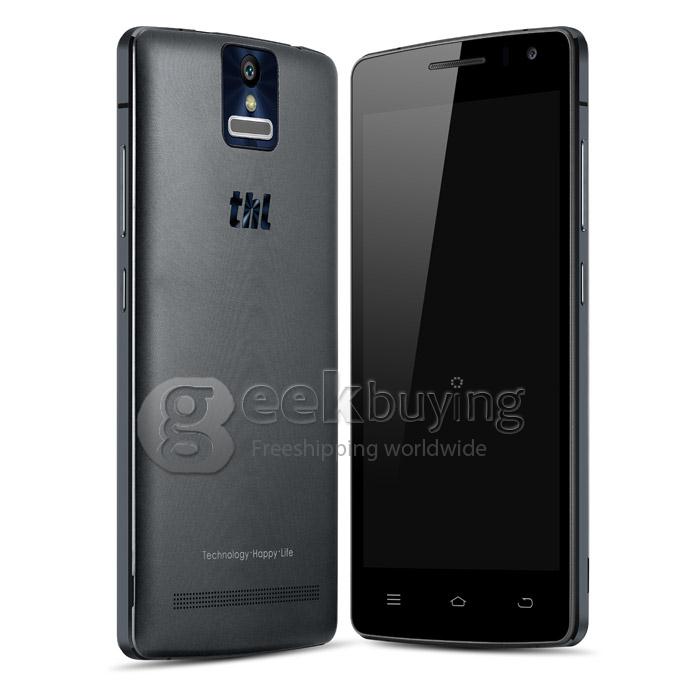 THL 2015 64Bit 4G LTE 5.0 Inch FHD 1920x1080 Smartphone MTK6752 Octa Core 1.7 GHz Android 4.4 2GB RAM 16GB ROM - Black