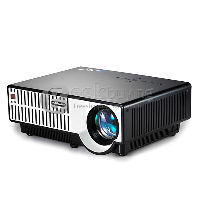 Vivibright PRW310 210W 1080P HD LED Projector 2800 Lumen HDMI USB VGA for Smartphone Game Home Theater - Black