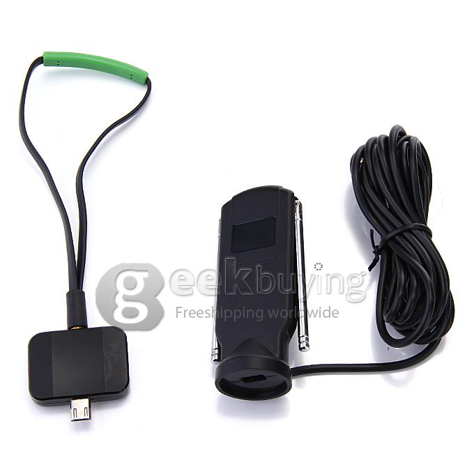 ATSC Receiver Geniatech PT681 Watch ATSC TV on Android Phone/Pad USB TV Tuner Pad TV Stick for USA/Korea/Mexico - Black