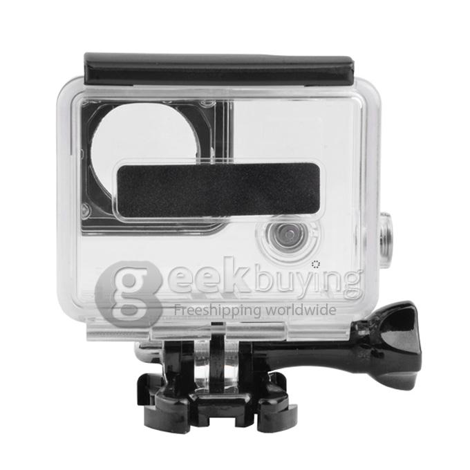 Dazzne DZ-307 Replacement Waterproof Housing Case for GoPro Hero 3+/4