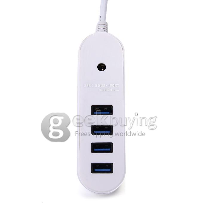 Super Speed 5Gbps 480Mbps 4 Ports USB 3.0 HUB for Laptop Desktop PC support 2TB