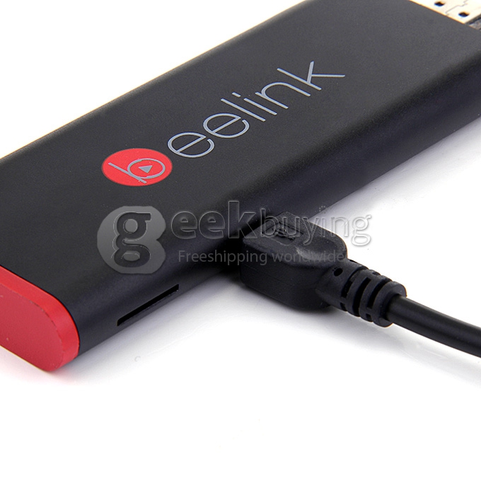 Beelink Pocket P2 Windows10 TV Stick Dongle Quad Core Intel Z3735F 64bit 1.8GHz 2G RAM 32G ROM Wifi Bluetooth - Black