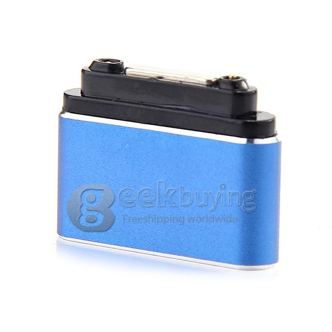 New Aluminum Micro USB Cable To Magnetic Charger Adapter Converter For Sony Xperia - Blue