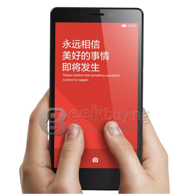 Xiaomi Redmi Note 5.5inch 4G LTE MIUI V6 1GB 8GB Smartphone Snapdragon MSM8916 Quad Core 1.2GHz 13.0MP GPS/OTG - White