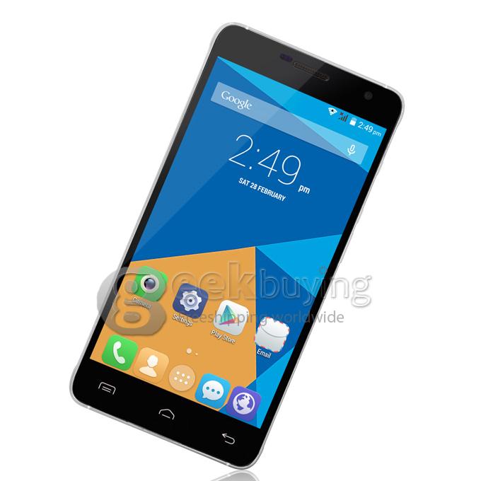 DOOGEE DG750 IRON BONE 4.7 Inch Android 4.4 Smartphone MTK6592 Octa Core 1GB RAM 8GB ROM 8.0MP 3G/GPS - Black