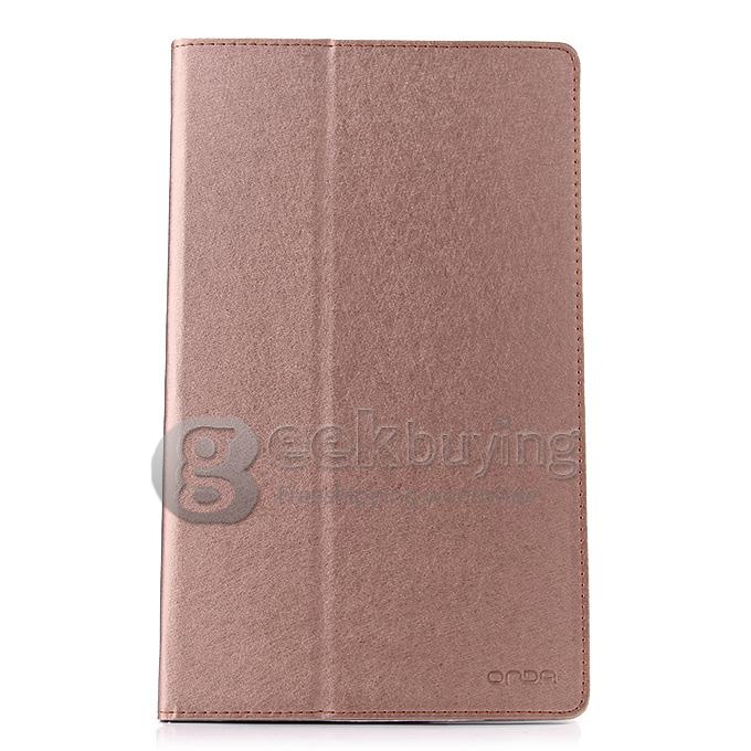 Special Holster Leather Cover Case for 11.6 Inch Onda V116w Tablet PC - Rose Golden