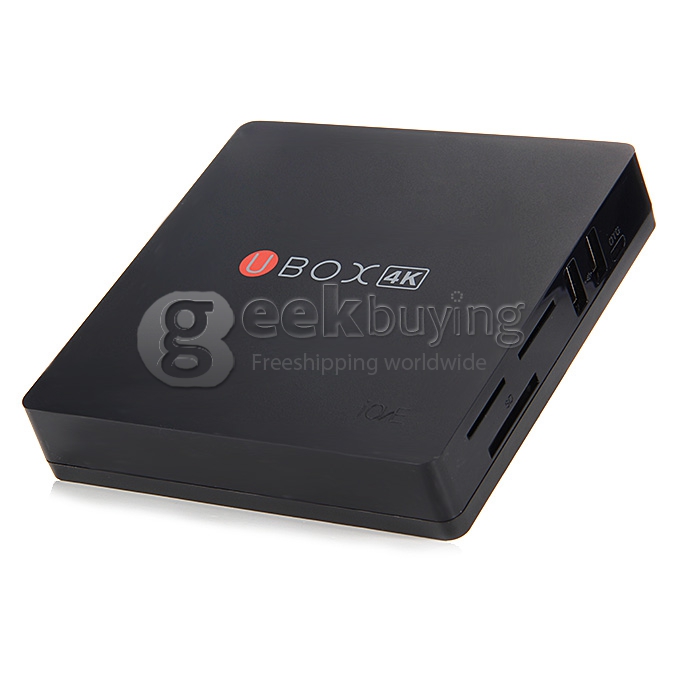 UBox i828 Android Mini PC Quad Core Amlogic S802 2G RAM 8G ROM HDMI IN 2.4G/5G MIMO WIFI Bluetooth Miracast Black