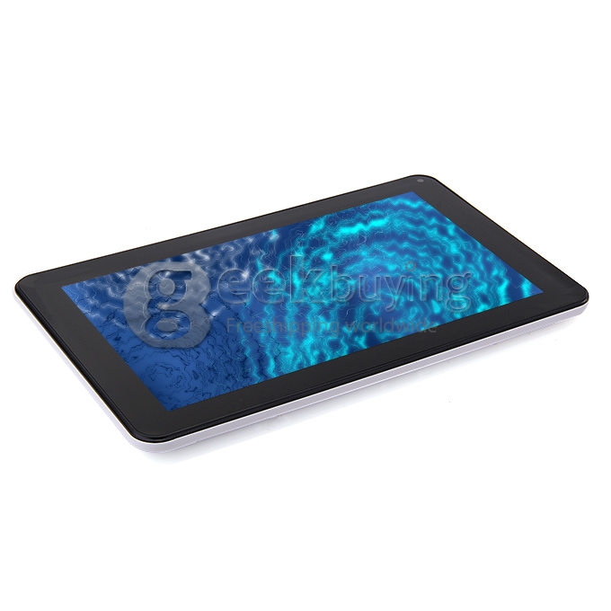 V90 9 inch Allwinner A33 Quad Core 1.5GHz 512MB/8G ROM Dual Cameras Wifi BT OTG Tablet PC - White