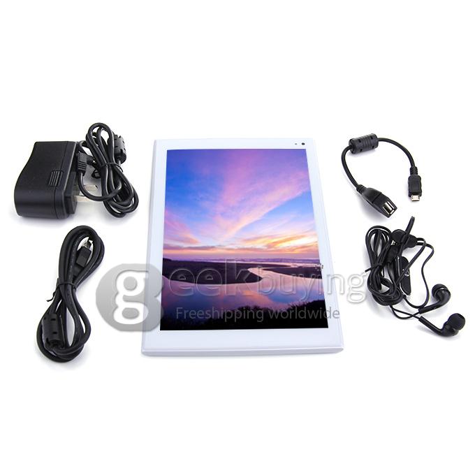 PIPO T9S 8.9 Inch Android4.4 Tablet PC MT6592 Octa Core 1.7GHz 2GB/32GB 3G Phone Call 13.0MP Camera GPS OTG - White