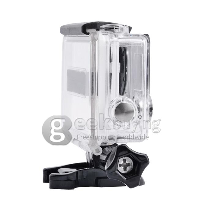Dazzne DZ-307 Replacement Waterproof Housing Case for GoPro Hero 3+/4