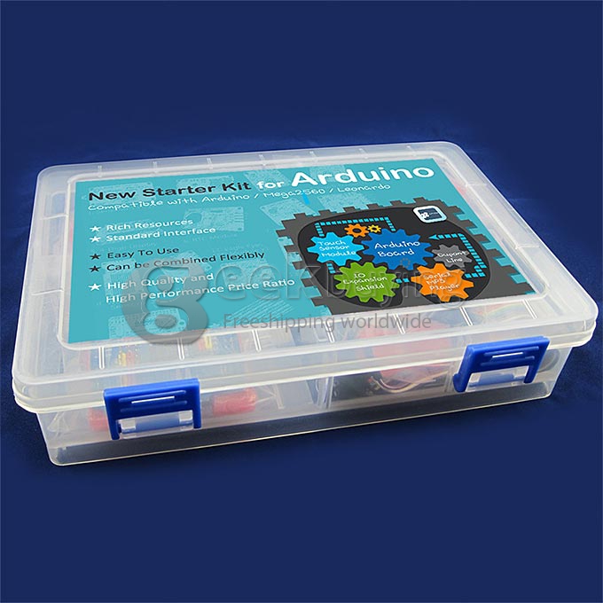 Starter Learning High Quality Sensor Module Kit with Arduino UNO R3 for Arduino / Mega260 / Leonardo