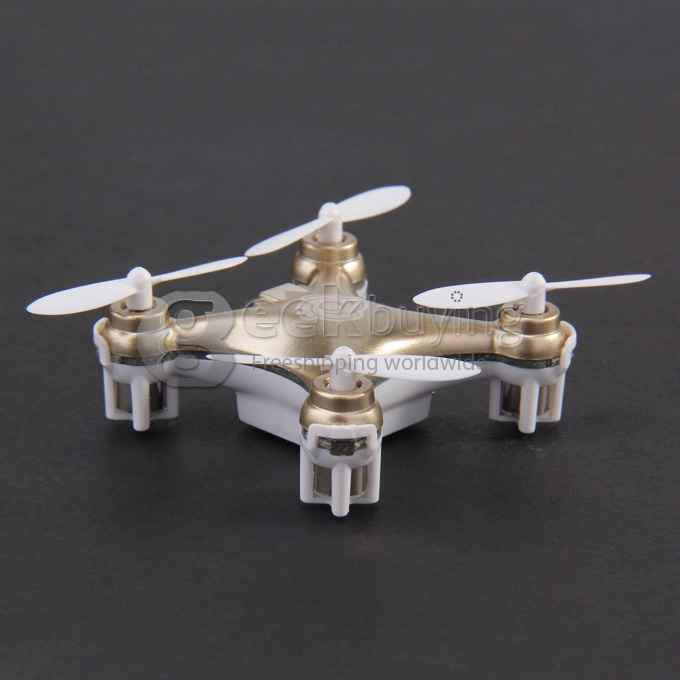 Cheerson CX-10A Nano Quadcopter with Headless Mode CX10A Quadcopter RTF - Gold