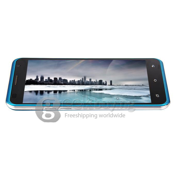 TIMMY E86 5.5inch IPS HD MTK6582 Quad Core 1.3GHz Android 4.4 Smartphone RAM 8GB ROM 3G GPS - Blue