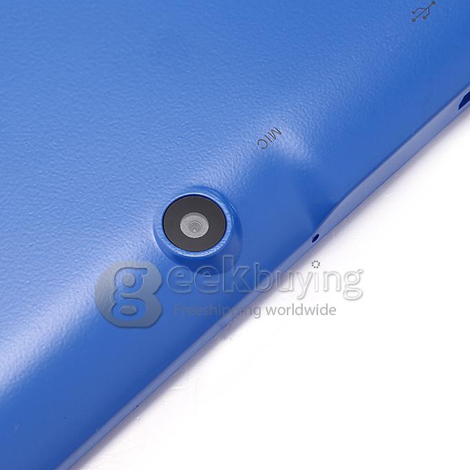 Q88 Plus 7 inch ALLWINNER A33 Quad Core 1.5GHZ 512MB/4G Dual Cameras WIFI BT Tablet PC - Blue
