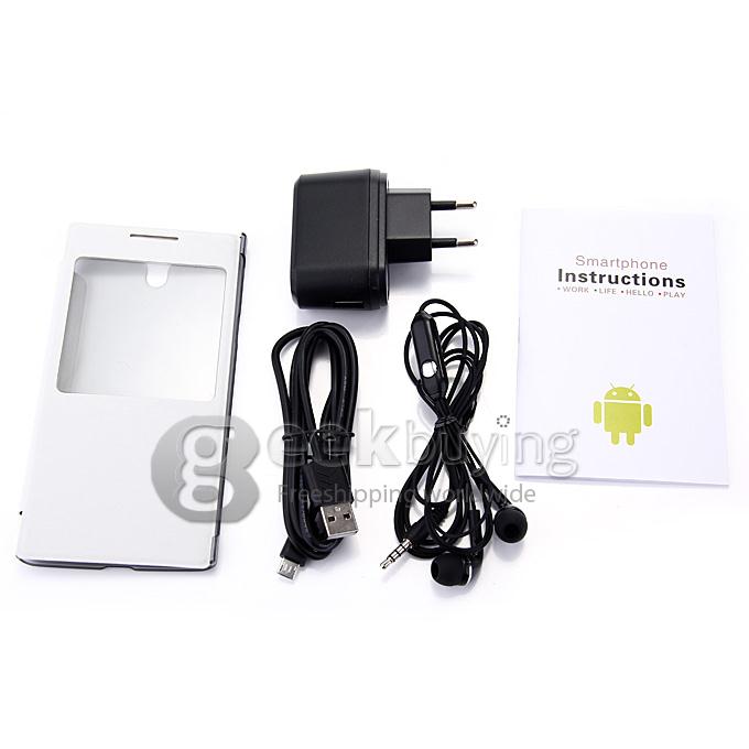 B-MAGIC P9 5.0inch HD MTK6592 1.7GHz Octa Core Smartphone Android 4.4.2 1GB 16GB 8.0MP Miracast Gesture Sensing - White