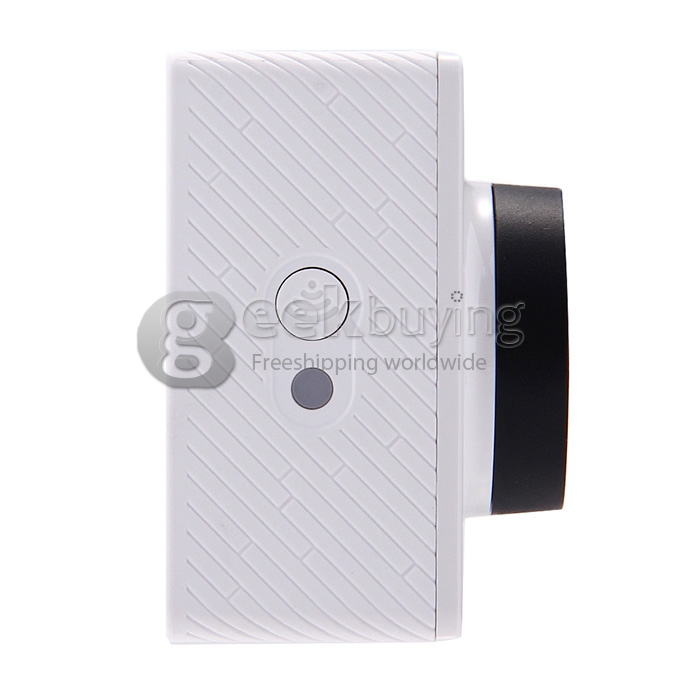 Xiaomi Yi Xiaoyi Z23L Version Action Camera Bundle Deal with Spare Battery + Hold Charger + Lens Cap + Tripod Adapter - White (Basic)