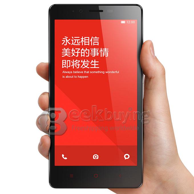 Xiaomi Redmi Note 5.5inch 4G LTE MIUI V6 2GB 16GB Smartphone Snapdragon MSM8916 Quad Core 1.2GHz 13.0MP GPS/OTG - White