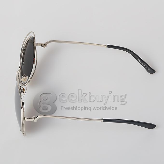 S950 Fashionable Sunglasses with Alloy Frame for Outdoor Wear - Grey