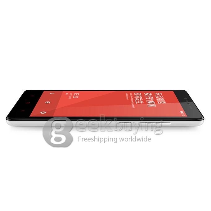 Xiaomi Redmi Note 5.5inch 4G LTE MIUI V6 1GB 8GB Smartphone Snapdragon MSM8916 Quad Core 1.2GHz 13.0MP GPS/OTG - White