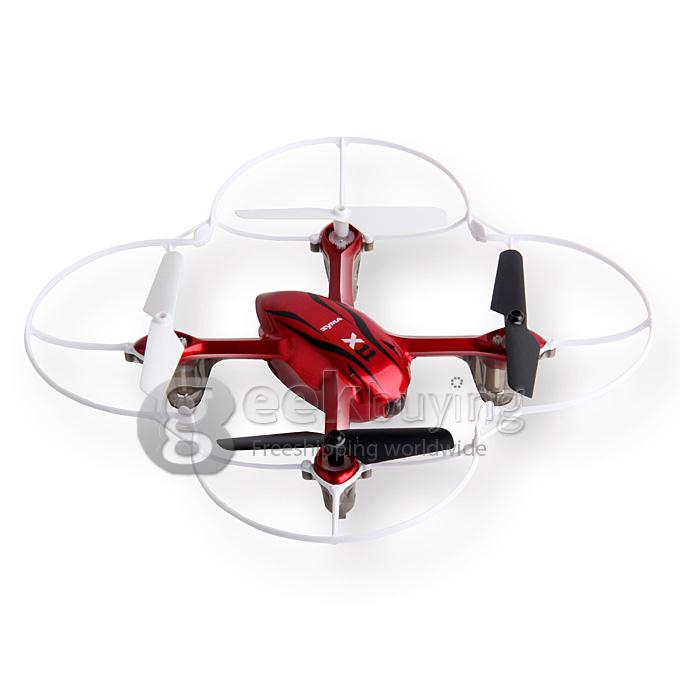 Syma X11 2.4G RC 4CH 6 Axis Gyro Quadcopter with 200mAh Battery 360 Degree Rotation - Red