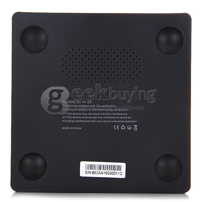 UBox i828 Android Mini PC Quad Core Amlogic S802 2G RAM 8G ROM HDMI IN 2.4G/5G MIMO WIFI Bluetooth Miracast Black