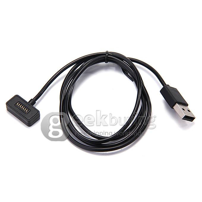 USB Charger Cradle Charging Dock Cable for Microsoft Band Fitness Tracker Smartwatch Health Monitor - Black