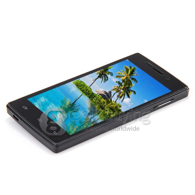 OUKITEL Original One 4.5 inch IPS MTK6582 Quad Core Android 4.4 Smartphone 512MB RAM 4GB ROM 5.0 MP GPS WIFI - Black