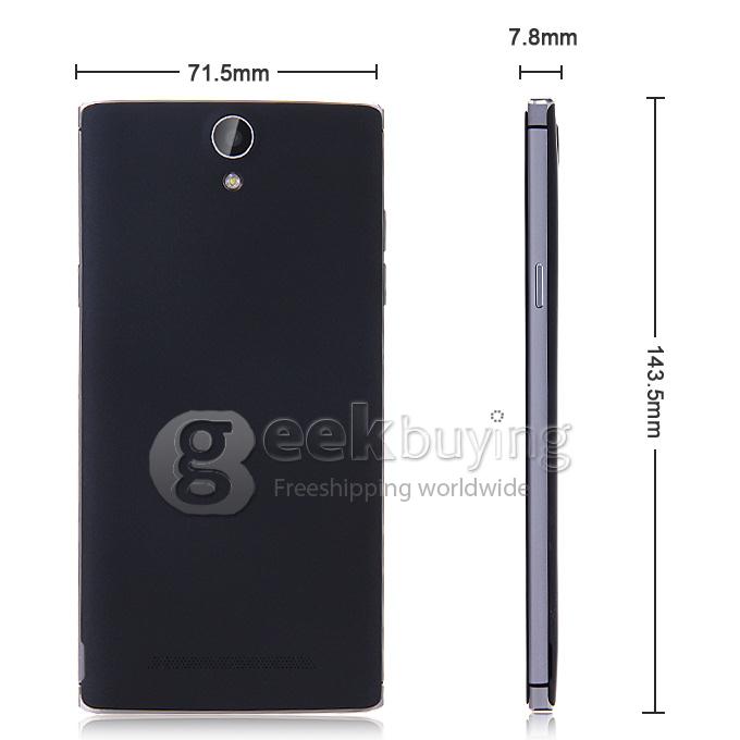 B-MAGIC P9 5.0inch HD MTK6592 1.7GHz Octa Core Smartphone Android 4.4.2 1GB 16GB 8.0MP Miracast Gesture Sensing - Black
