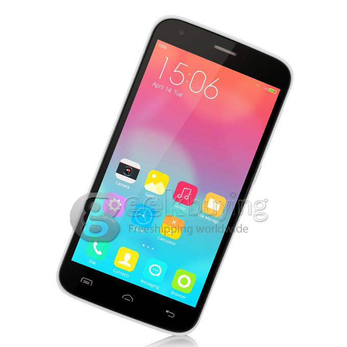 Doogee Valencia 2 Y100 5.0inch Android 4.4 1GB 8GB MTK6592 Octa Core 1.7GHz Smartphone 13.0MP 3G GPS OTG Hotknot- White
