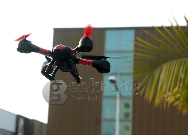 SKY HAWKEYE 1315S 5.8G FPV Real Time Transmission 2.4G 4CH 6 Axis RC Quadcopter with 0.3MP Camera Headless Mode -Red