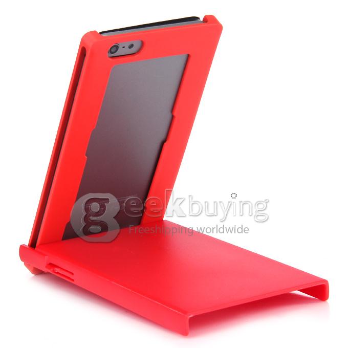 Nunchaku Styled Case Trick Cover for Apple iPhone 6 Plus - Red