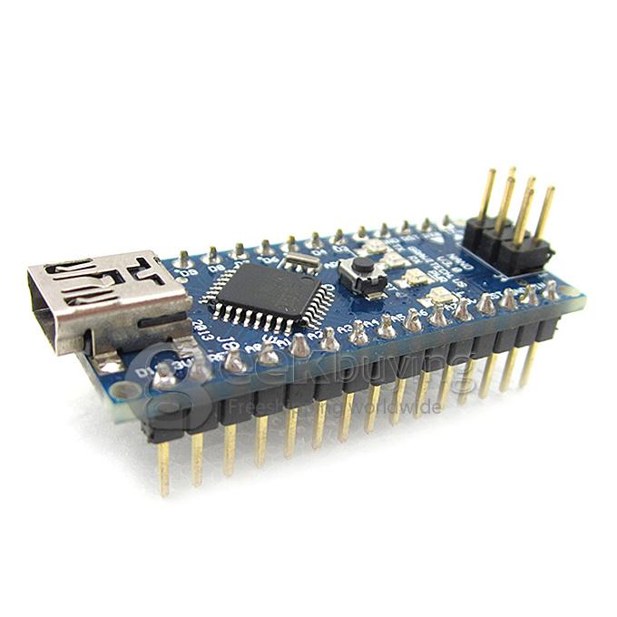 Nano V3.0 Atmel Atmega328P Mini-USB Board W/USB Cable For Arduino Raspberry Pi AVR ARM