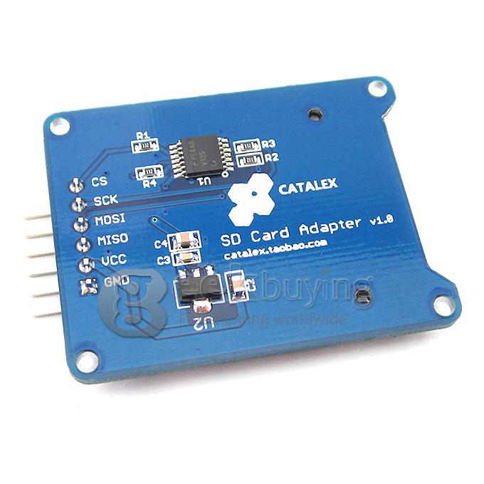 Arduino SPI SD TF Card Adapter v1.0 Module 3.3V/5V Compatible With RPi/STM32