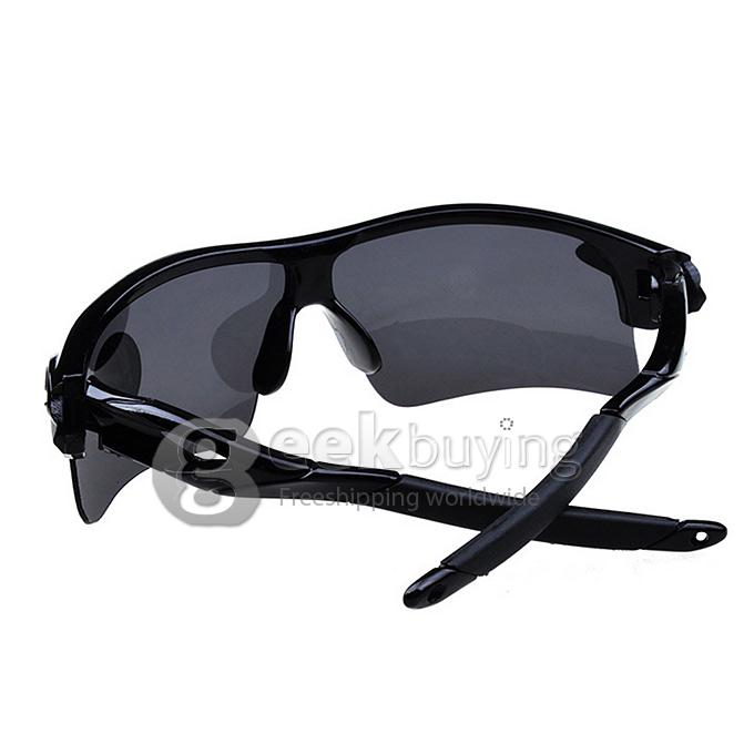 Oulaiou 009181 Colorful UV400 Protection Outdoor Sports Goggles Sunglasses for Unisex Motorcycle Cycling - Grey