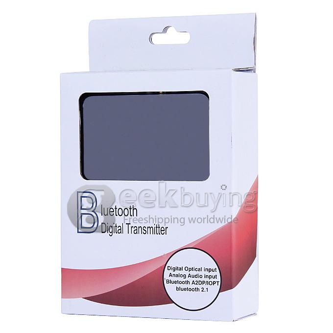 TS-BTDF01 Bluetooth 2.1 2402-2480MHz 10M Multimedia Digital Transmitter With Optical - Black