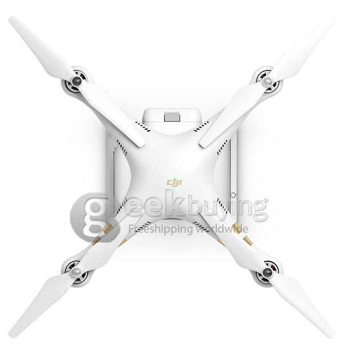 DJI Phantom 3 Professional Version with Extra Battery 4K Camera GPS/GLONASS - White & Gold
